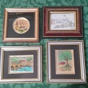 Vintage SET X4 Italian Camilletti & C Frames